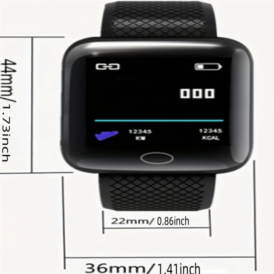 Bluetooth Smart Watch – Fitness & Health Tracker for Men & Women