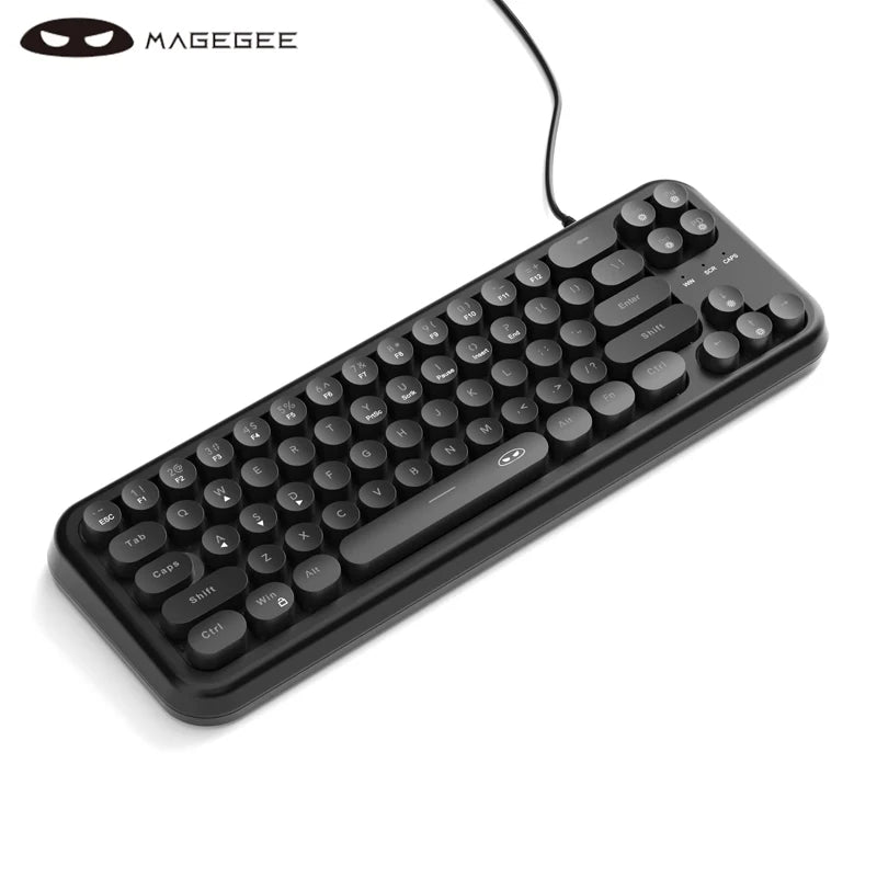 MageGee TS91 Mini 60% Gaming Keyboard – RGB Backlit 61-Key Compact