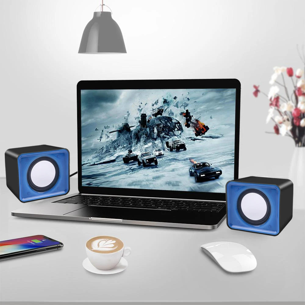 Mini PC Speaker – Portable Sound Box for Computer & Laptop