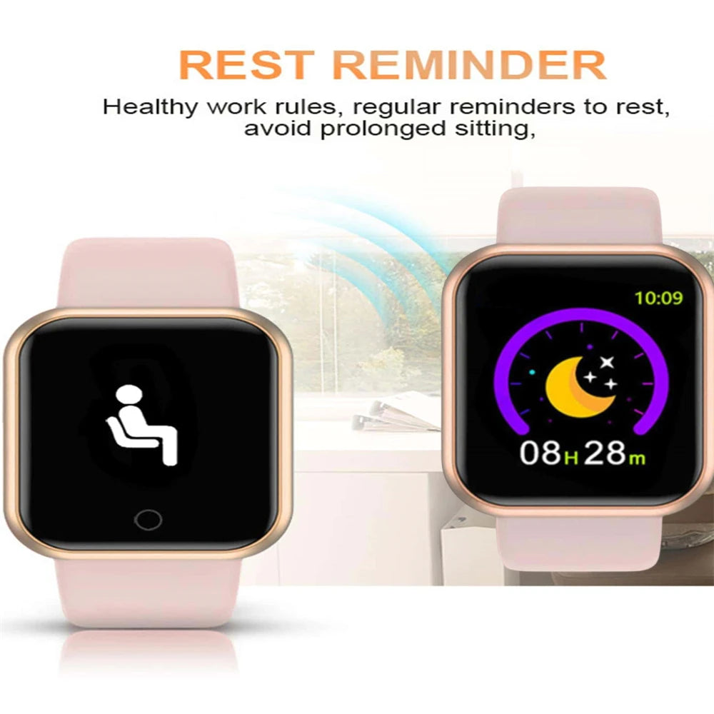 Bluetooth Smart Watch – Fitness & Health Tracker for Men & Women
