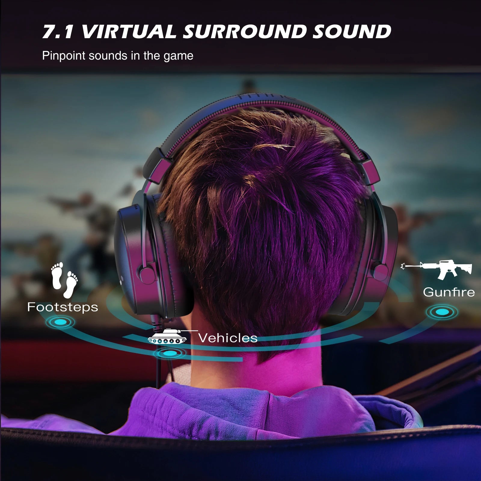 FIFINE H9 Headset – 3.5mm & USB with 7.1 Surround Sound