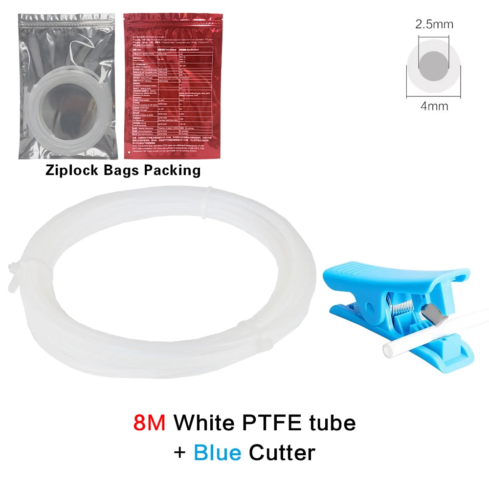 PTFE Tube for Bambu Lab P1P AMS A1 Mini 3D Printer