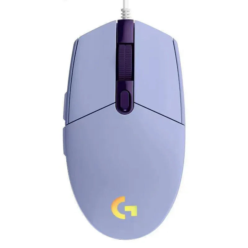Logitech G102 Wired Gaming Mouse – 8000 DPI RGB Optical Mouse