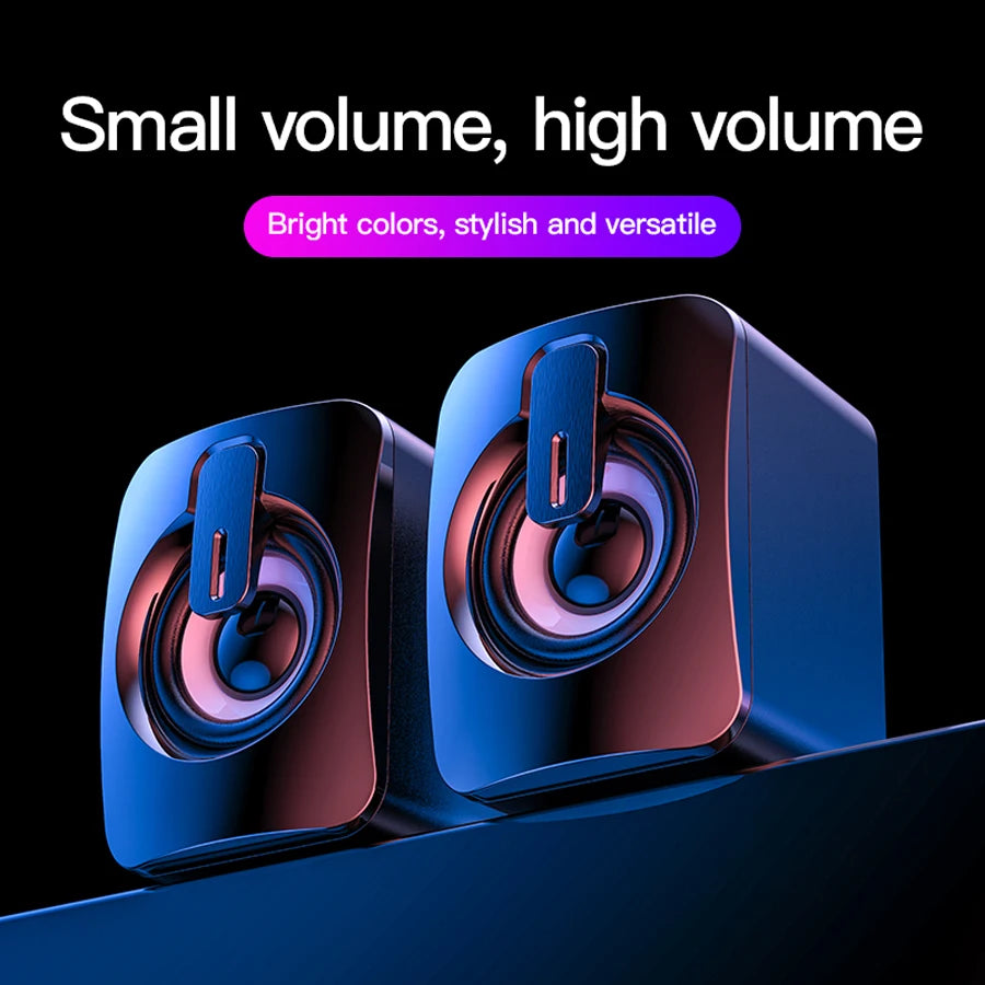 Mini PC Speaker – Portable Sound Box for Computer & Laptop