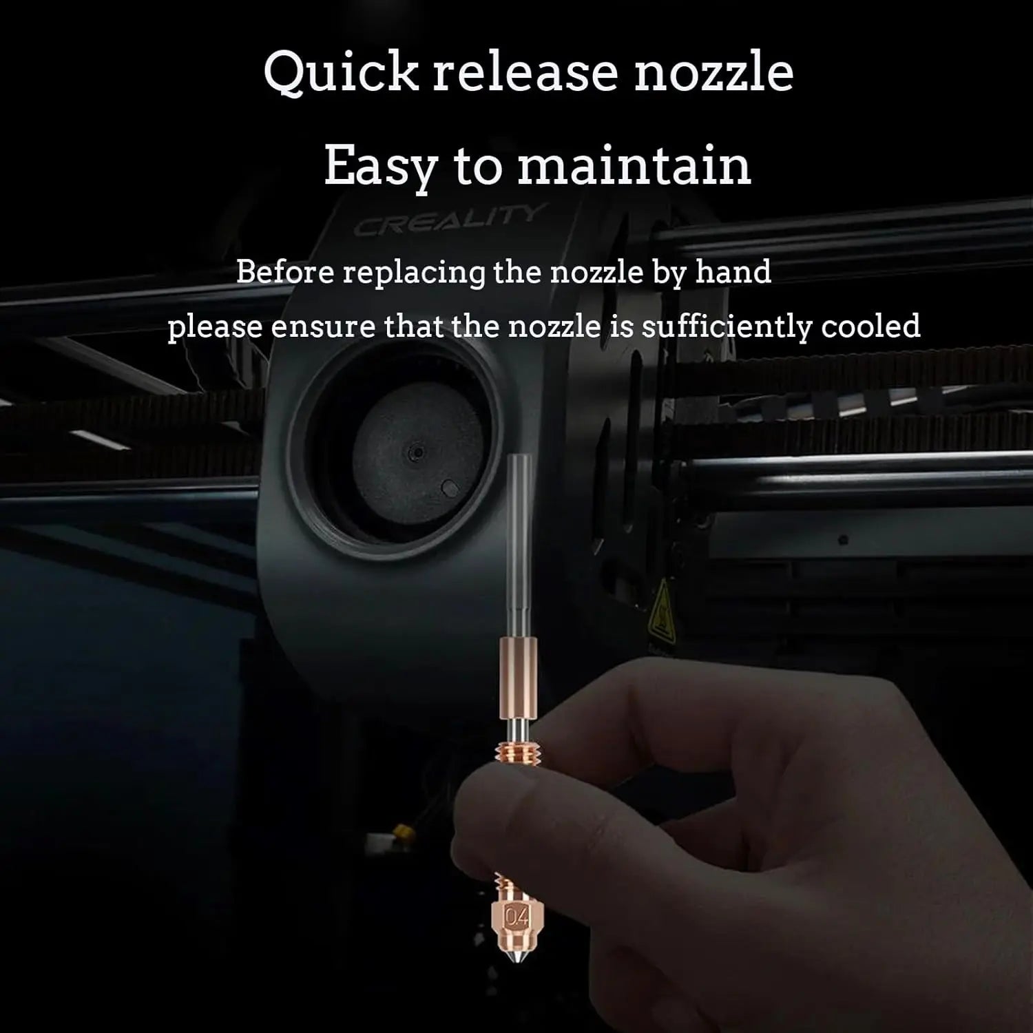 Creality K1C “Unicorn” Quick-Swap Nozzle Kit