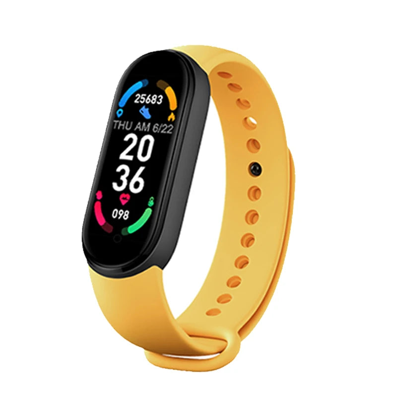 M6 Fitness Smart Watch – Waterproof Health Tracker Band