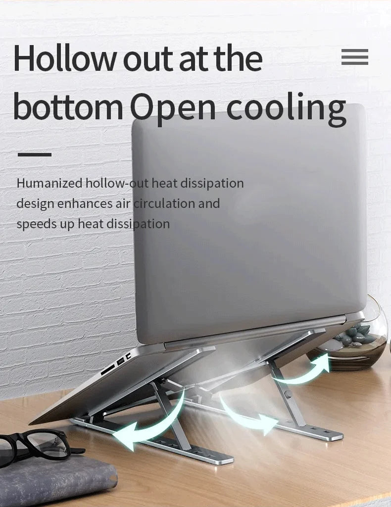 Foldable Aluminum Laptop Stand