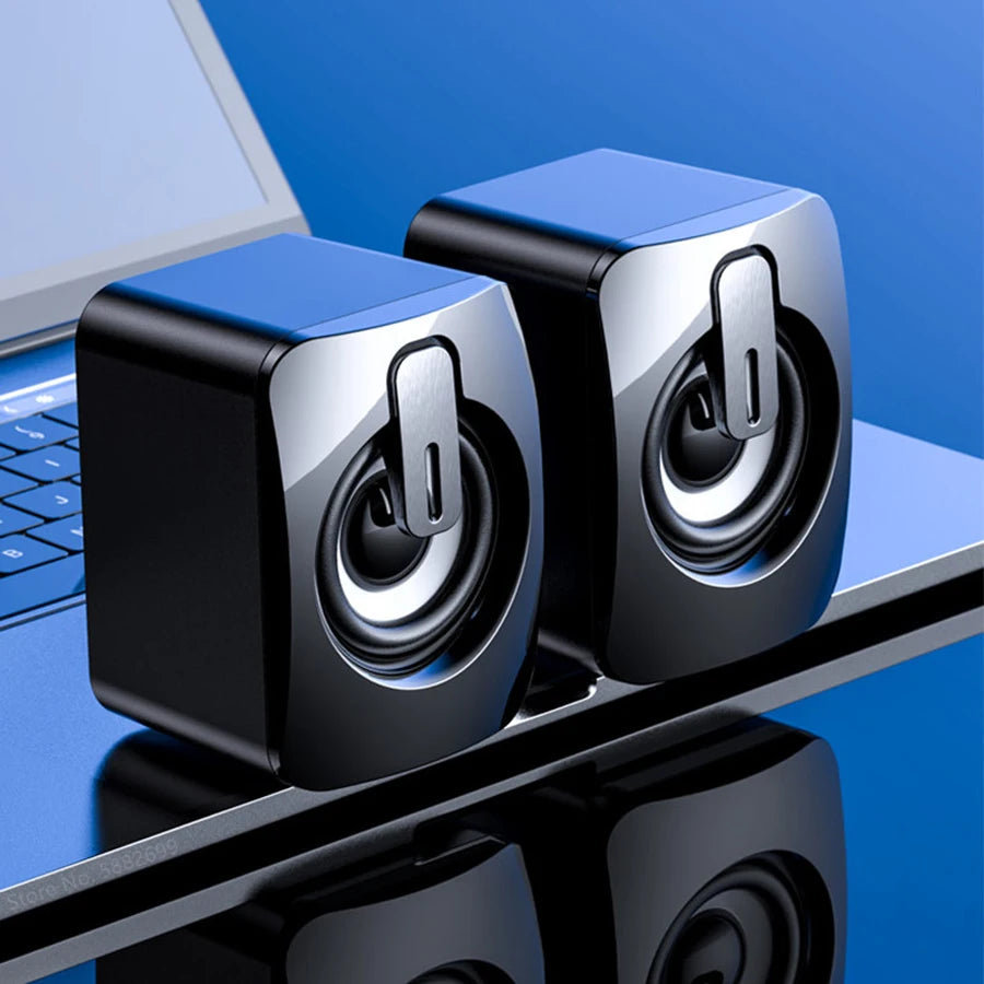 Mini PC Speaker – Portable Sound Box for Computer & Laptop