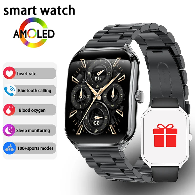 1.96" Ultra Thin AMOLED Smart Watch