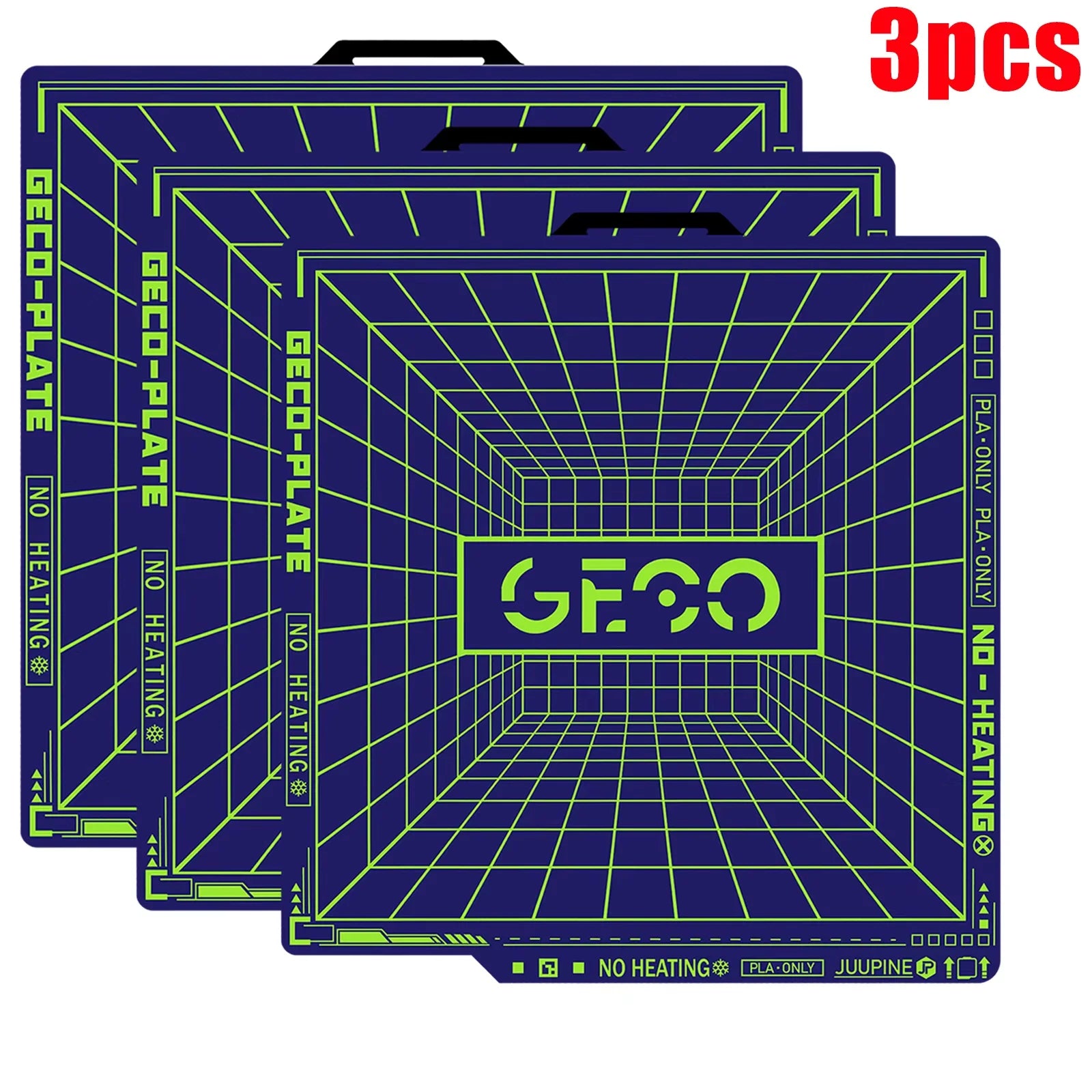 Geco PLA Build Plate 257x257mm for Bambu Lab Printers