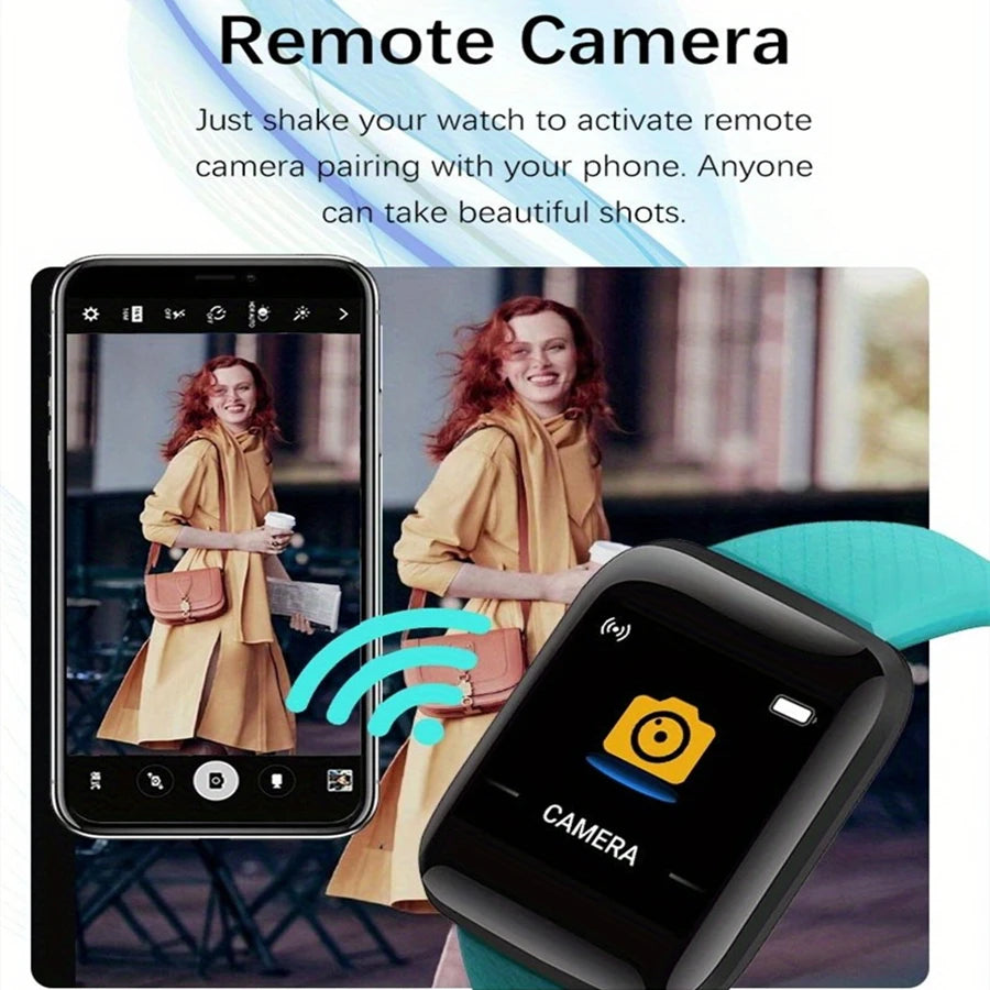 Bluetooth Smart Watch – Fitness & Health Tracker for Men & Women