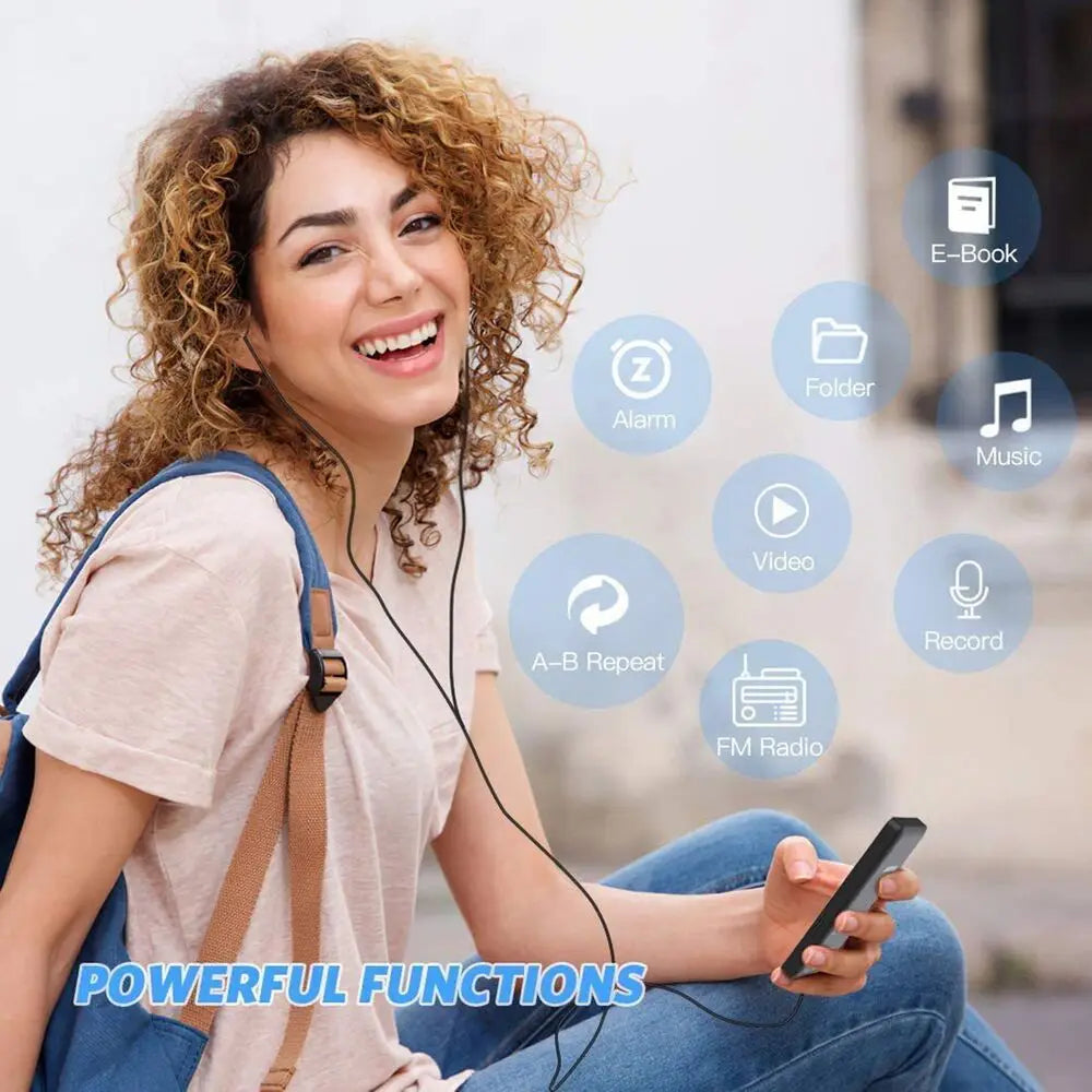 Bluetooth MP4/MP3 Lossless Music Player