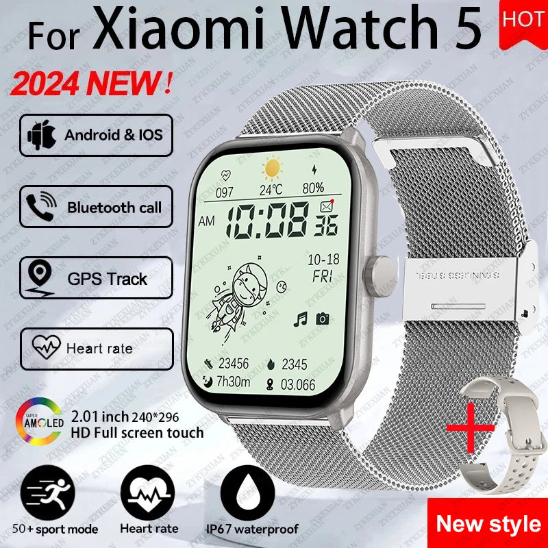 Xiaomi Watch 5 Global – AMOLED GPS Smartwatch